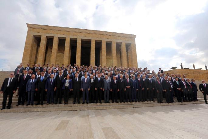 CHP'li belediye başkanlarından Anıtkabir ziyareti