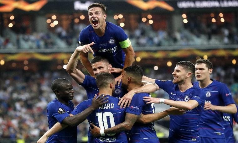 UEFA Avrupa Ligi'nde şampiyon Chelsea