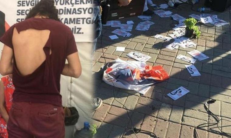 CHP'nin seçim çadırına saldırı