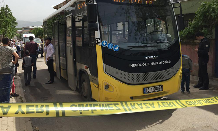 Bursa’da halk otobüsünün ezdiği 3 yaşındaki Yasin yaşamını yitirdi