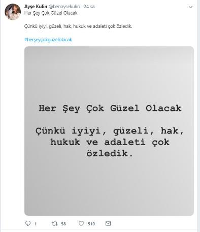 Sanatçılar 'herşeyçokgüzelolacak' dedi