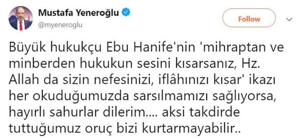 AKP'li vekilden YSK isyanı: Tuttuğumuz oruç bizi kurtarmayabilir