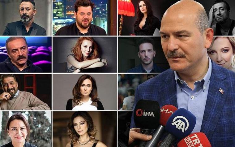 Soylu'dan #HerŞeyÇokGüzelOlacak diyen ünlülere: Demokrasiyi beğenmeyenler