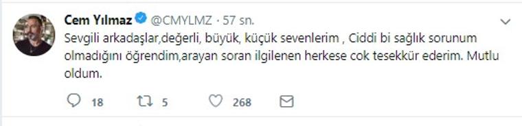 Cem Yılmaz'ı izleyenler şoke oldu! Sahnede birden 'iyi değilim' dedi ve...