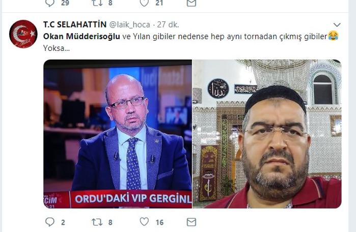 Okan Müdderisoğlu programın başından sonuna kadar kiminle mesajlaştı?