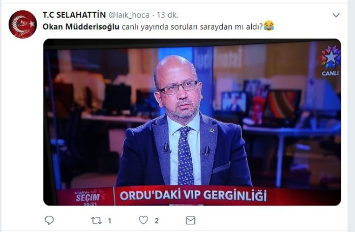 Okan Müdderisoğlu programın başından sonuna kadar kiminle mesajlaştı?