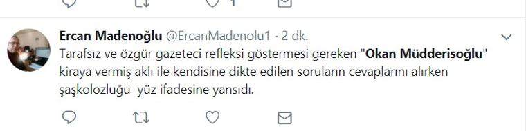 Okan Müdderisoğlu programın başından sonuna kadar kiminle mesajlaştı?