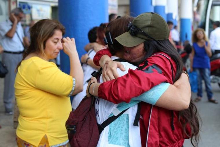 Asitli saldırı kurbanı Berfin ameliyat için Bodrum'a gitti