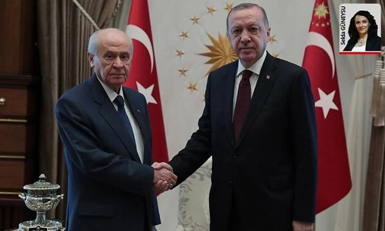 Bahçeli rahatsızlığını iletti