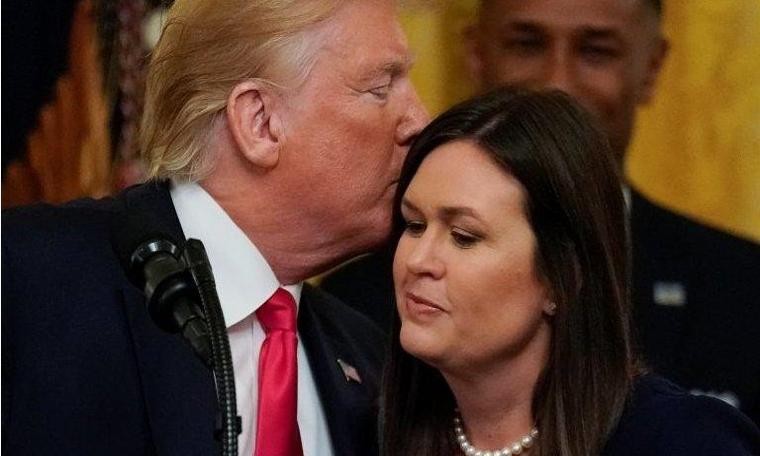 Trump'ın görevi bırakacağını açıkladığı Beyaz Saray Sözcüsü Sarah Sanders kimdir?