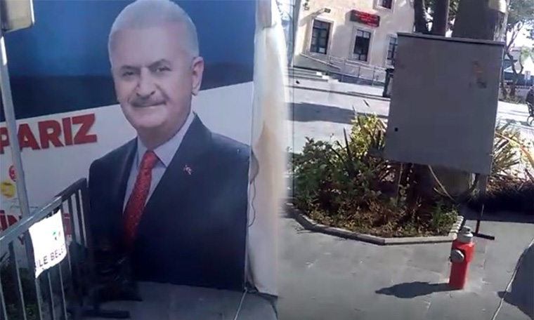 Cami elektriğiyle Binali Yıldırım propagandası! (14.06.2019)