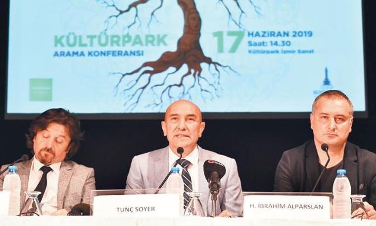 İzmirli Kültürpark için ses verdi