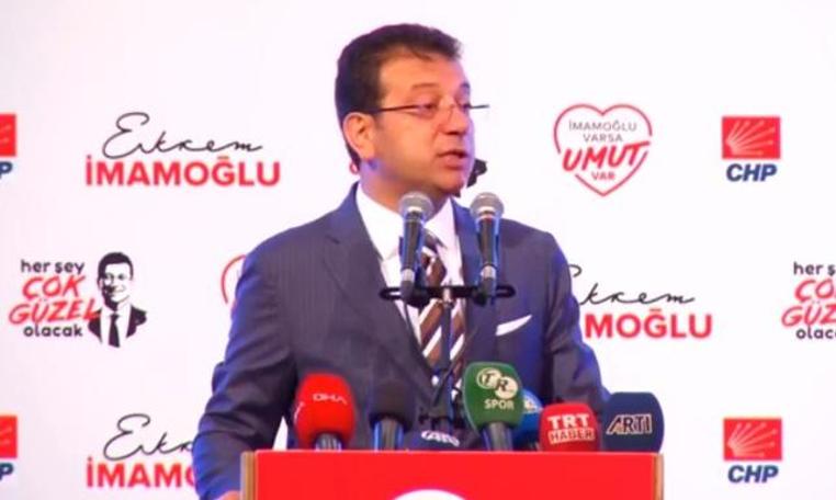 İmamoğlu: Son dönemde atılan taklaları hepiniz izliyorsunuz