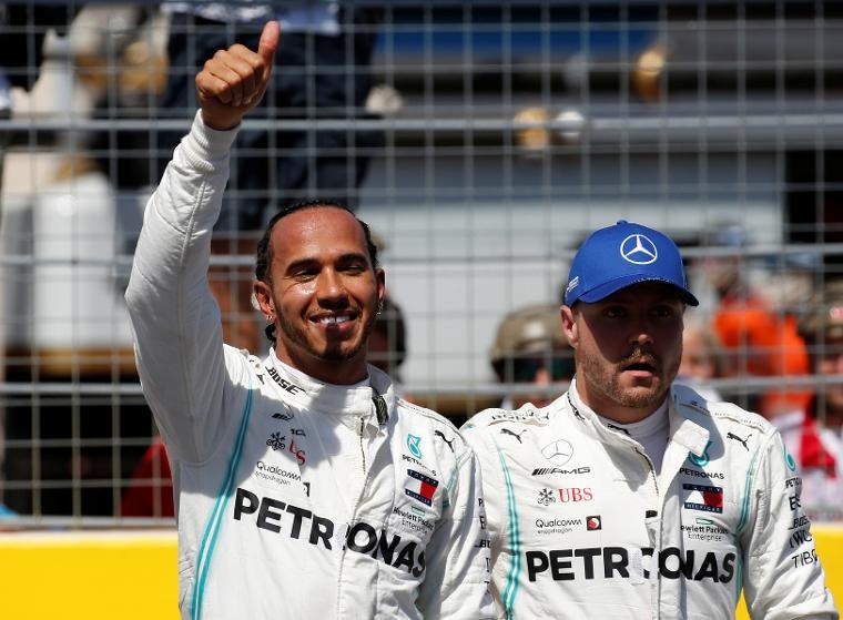 Fransa'da pole pozisyonu Hamilton'ın