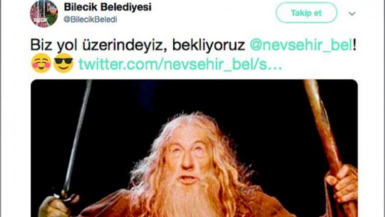 Nevşehir Belediyesi'nin tweet'i birçok belediyenin atışmasına döndü