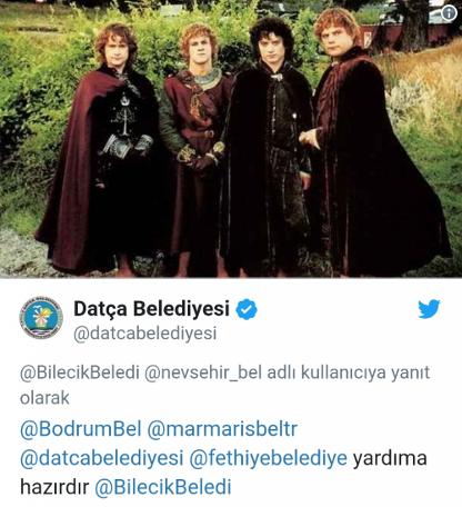 Nevşehir Belediyesi'nin tweet'i birçok belediyenin atışmasına döndü