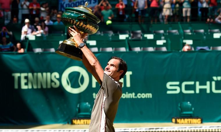 Federer, Halle Açık'ta 10. kez şampiyon