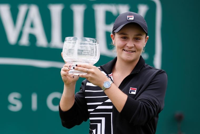 Kadınlarda tenisinin yeni bir numarası Avustralyalı Ashleigh Barty