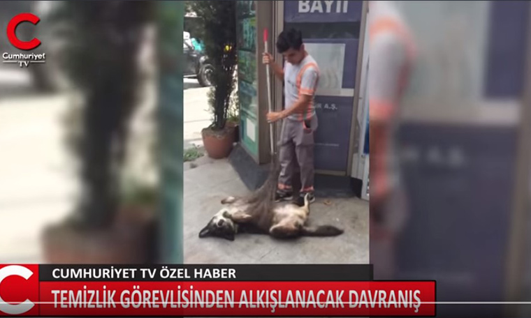 Temizlik görevlisinden alkışlanacak davranış (25.06.2019)