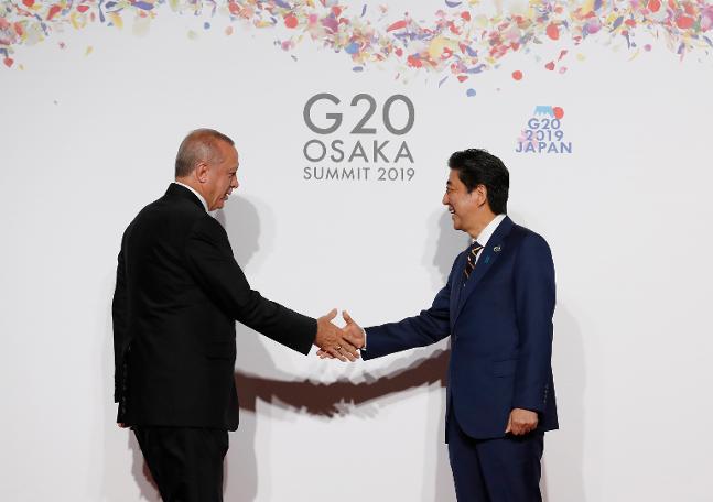 G-20'de dikkat çeken görüntüler