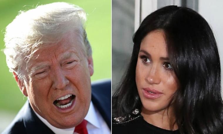 Trump ses kaydı olmasına rağmen Meghan Markle'a 'ahlâksız' dediğini inkâr ediyor