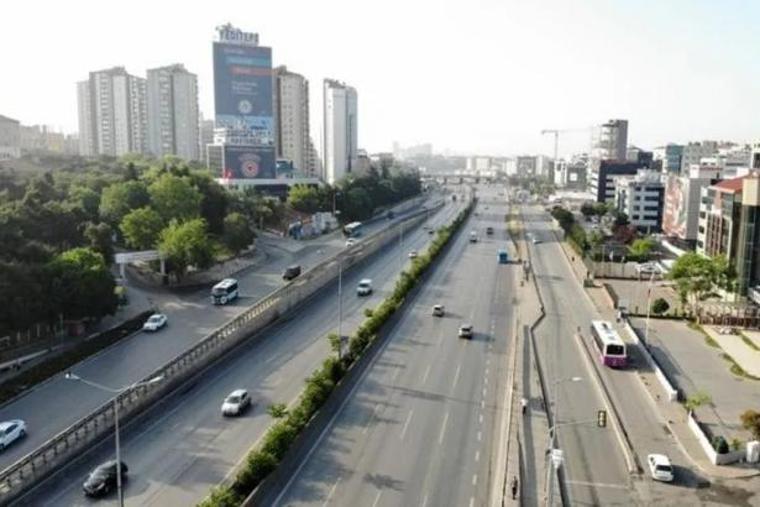 İstanbul'da şaşırtan görüntü: Trafik yoğunluğu yüzde ikiye düştü