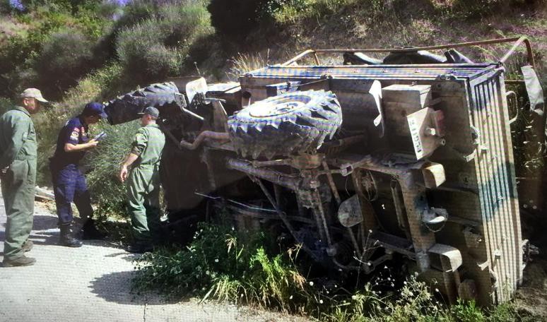 Hatay’da askeri araç devrildi: 19 hafif yaralı