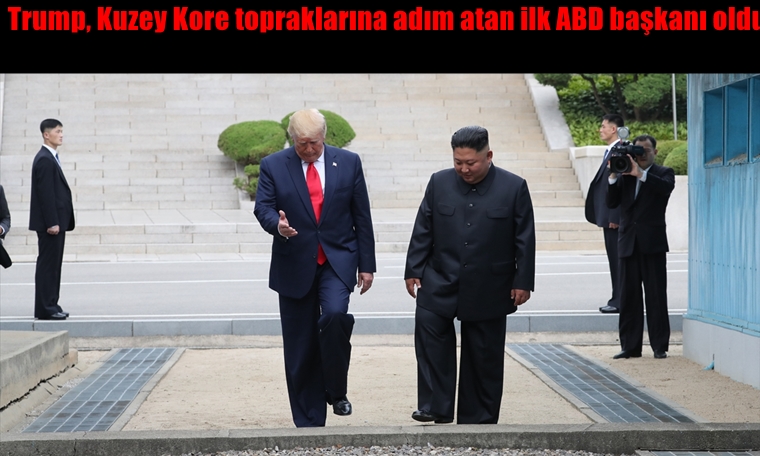 Trump ile Kim 