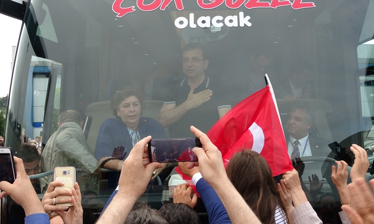 İmamoğlu, memleketi Trabzon'da