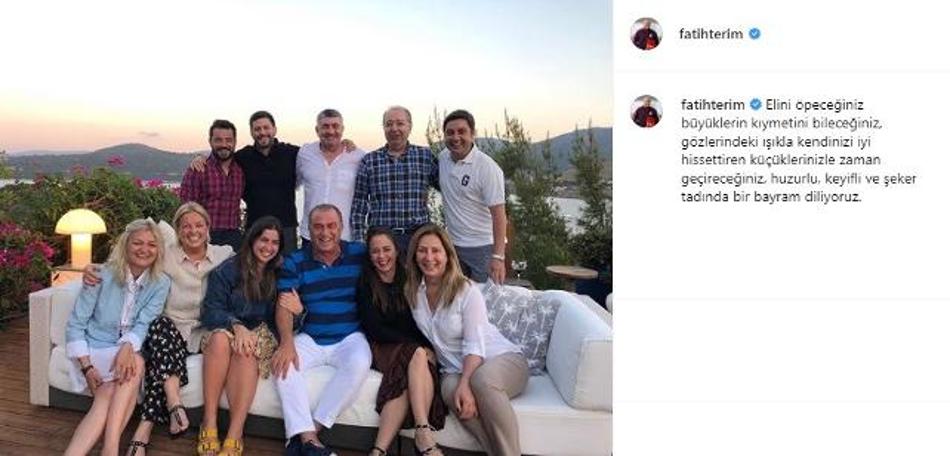 Fatih Terim'den bayram mesajı