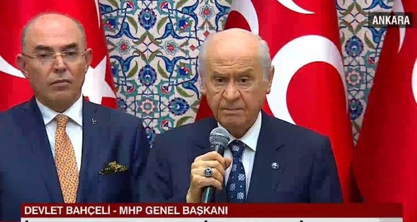 Devlet Bahçeli, İmamoğlu-Yıldırım randevusu hakkında konuştu