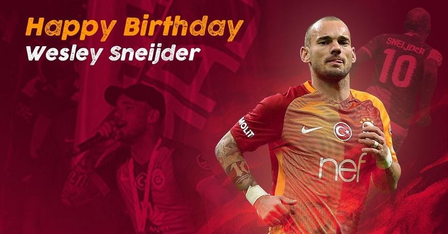 Galatasaray Wesley Sneijder'ı unutmadı