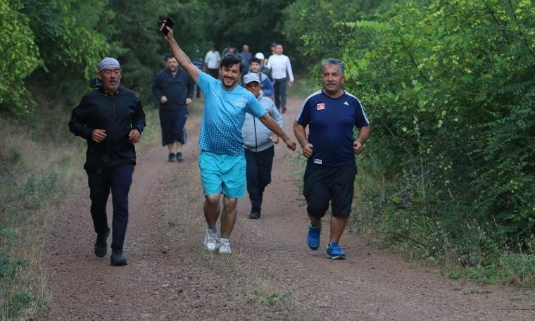 Doğa yürüyüşlerinin bu haftaki rotası Söğütlü oldu