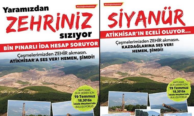 'Kazdağları hepimizin' demek için büyük buluşma