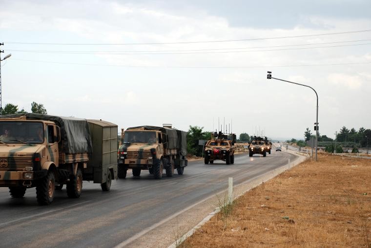 Sınıra askeri sevkiyat (18.07.2019)