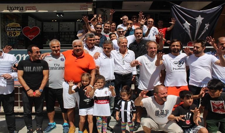 Beşiktaşlı efsane futbolcular Hatay’da