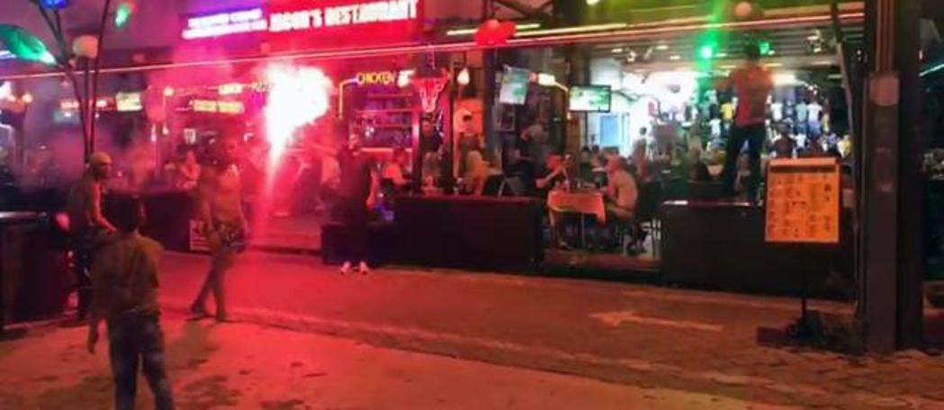 Marmaris'te 39 işletmeye meşaleli şov cezası