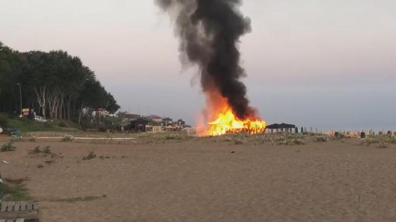 Şile sahilinde korku dolu anlar (31.07.2019)