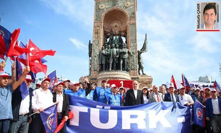 Türk-İş milyonu aştı Hak-İş üye kaybetti