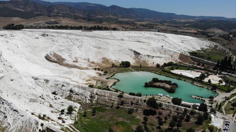 Pamukkale'de tüm zamanların rekoru kırıldı