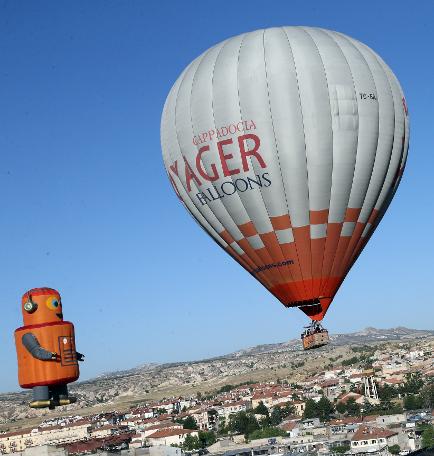 Uluslararası Kapadokya Balon Festivali başladı