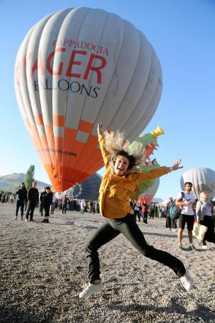 Uluslararası Kapadokya Balon Festivali başladı