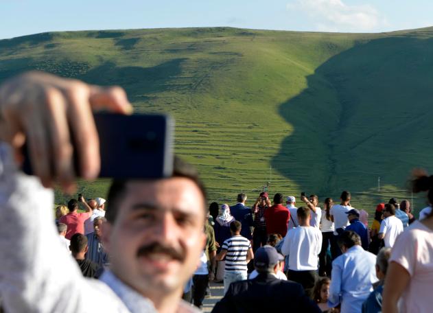 Atatürk siluetine bu yıl da rekor ilgi