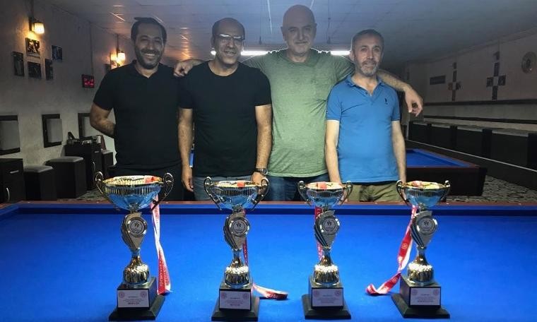 3 bant bilardo şampiyonu Kazım Canbul