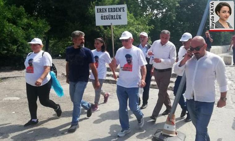 Eren Erdem için ‘özgürlük’ yürüyüşü