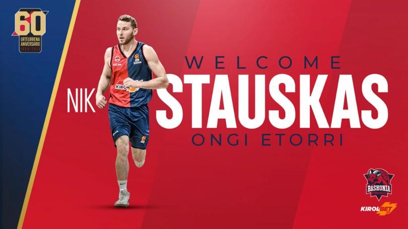 Baskonia Vitoria-Gasteiz, Nik Stauskas'ı kadrosuna kattı