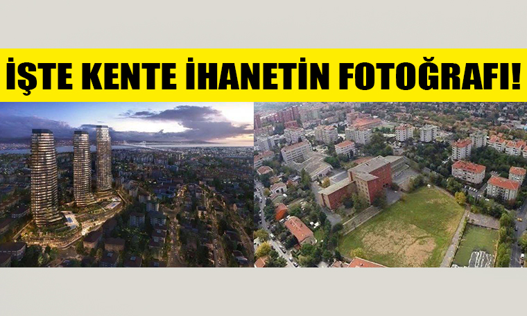 İşte kente ihanetin fotoğrafı!