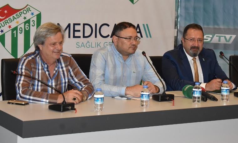 Bursaspor'un yeni sağlık sponsoru Medicana