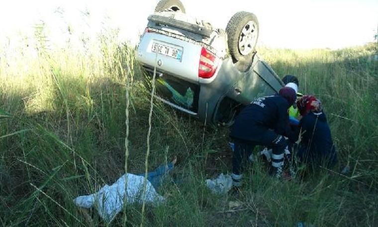 Bayram tatili yolunda kaza: 1 ölü, 4 yaralı