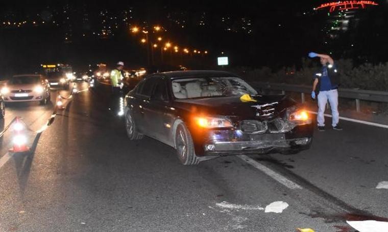 İYİ Partili Sıdalı'nın otoyolda çarptığı yaya öldü